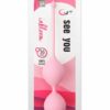 See You In Bloom Duo Balls 36 mm Pink | ViPstore.hu - Erotika webáruház #1 - EAN 8719325086621 | SKU SEEYOU0036