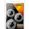 Stay Hard Beaded Cockrings Clear | ViPstore.hu - Erotika webáruház #1 - EAN 853858007031 | SKU BLUSH00524