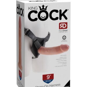 Strap on Harness with 9" Cock  Light | ViPstore.hu - Erotika webáruház #1 - EAN 603912361292 | SKU PIPE562421
