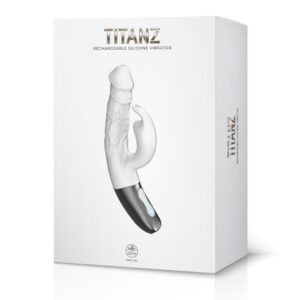 TITANZ 7" SILICONE RECHARGEABLE VIBRATOR IN IVORY WHITE_B15O25_4 | ViPstore.hu - Erotika webáruház #1 - EAN 4897078635519 | SKU NMC0002475