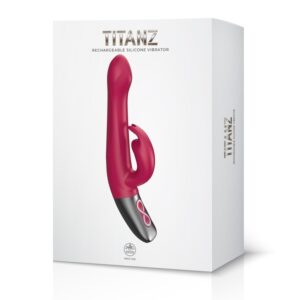 TITANZ 8.5" SILICONE RECHARGEABLE VIBRATOR IN PINK | ViPstore.hu - Erotika webáruház #1 - EAN 4897078635465 | SKU NMC0002470