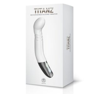 TITANZ 8" SILICONE RECHARGEABLE VIBRATOR IN IVORY WHITE_B15O25_4 | ViPstore.hu - Erotika webáruház #1 - EAN 4897078635489 | SKU NMC0002472