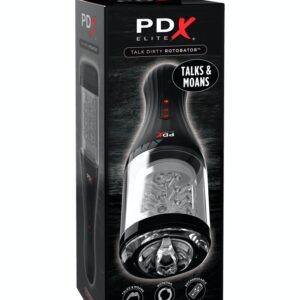 Talk Dirty Rotobator  Clear/Black | ViPstore.hu - Erotika webáruház #1 - EAN 603912751482 | SKU PIPE0RD526