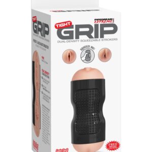 Tight Grip Pussy & Ass Masturbator  Black/Light | ViPstore.hu - Erotika webáruház #1 - EAN 603912357967 | SKU PIPED28323