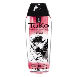 Toko Aroma Lubricant Champagne Strawberry 165ml | ViPstore.hu - Erotika webáruház #1 - EAN 697309064019 | SKU SHUNGA0041