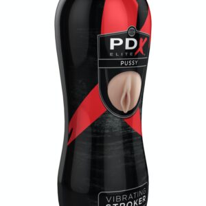 Vibrating Pussy Stroker  Light/Black | ViPstore.hu - Erotika webáruház #1 - EAN 603912751437 | SKU PIPE0RD521