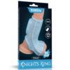 Vibrating Ridge Knights Ring with Scrotum Sleeve_B15O50_1 | ViPstore.hu - Erotika webáruház #1 - EAN 6970260900577 | SKU LVTOY00663