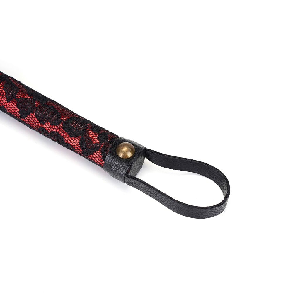 Victorian Garden: Lace and Vegan Leather Flogger Whip | ViPstore.hu - Erotika webáruház #5 - EAN 4582558001051 | SKU LIEBESE069